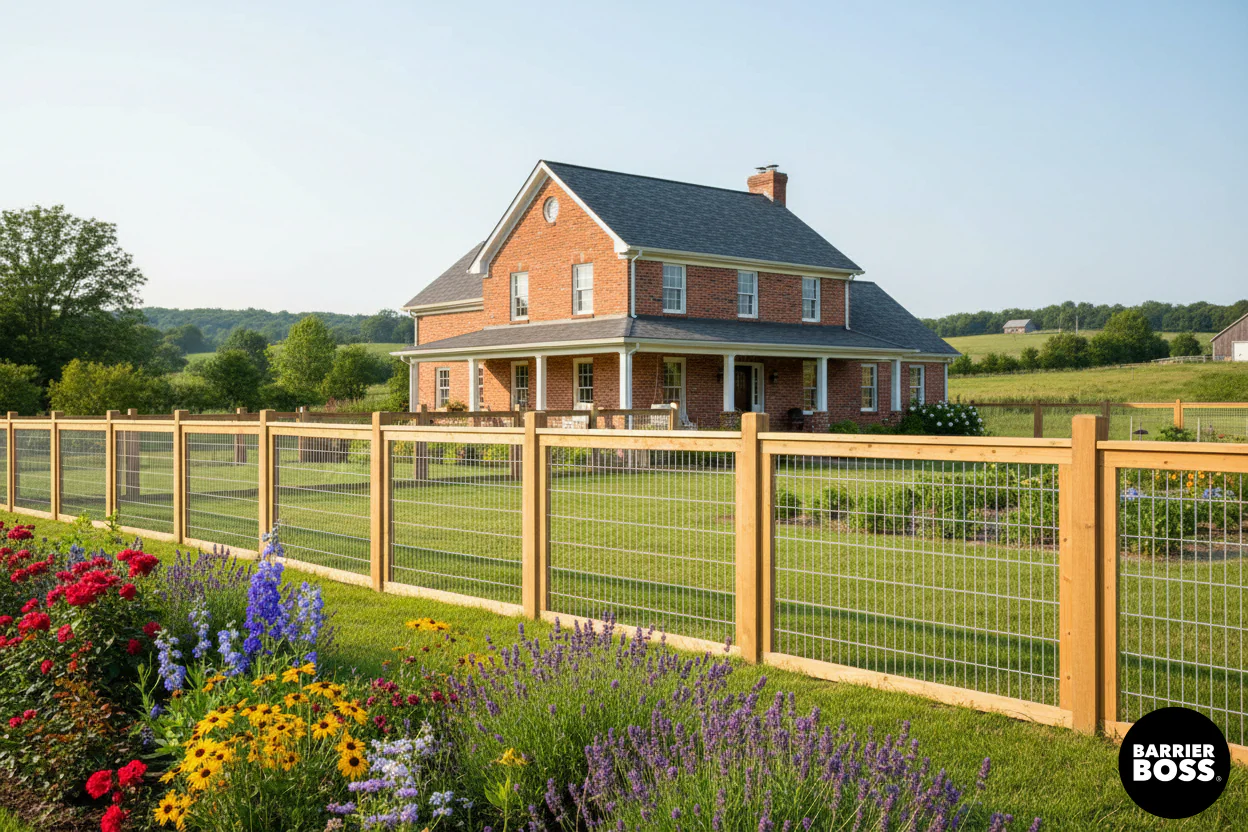 Silver Hog Wire Fence Panels - Image 25