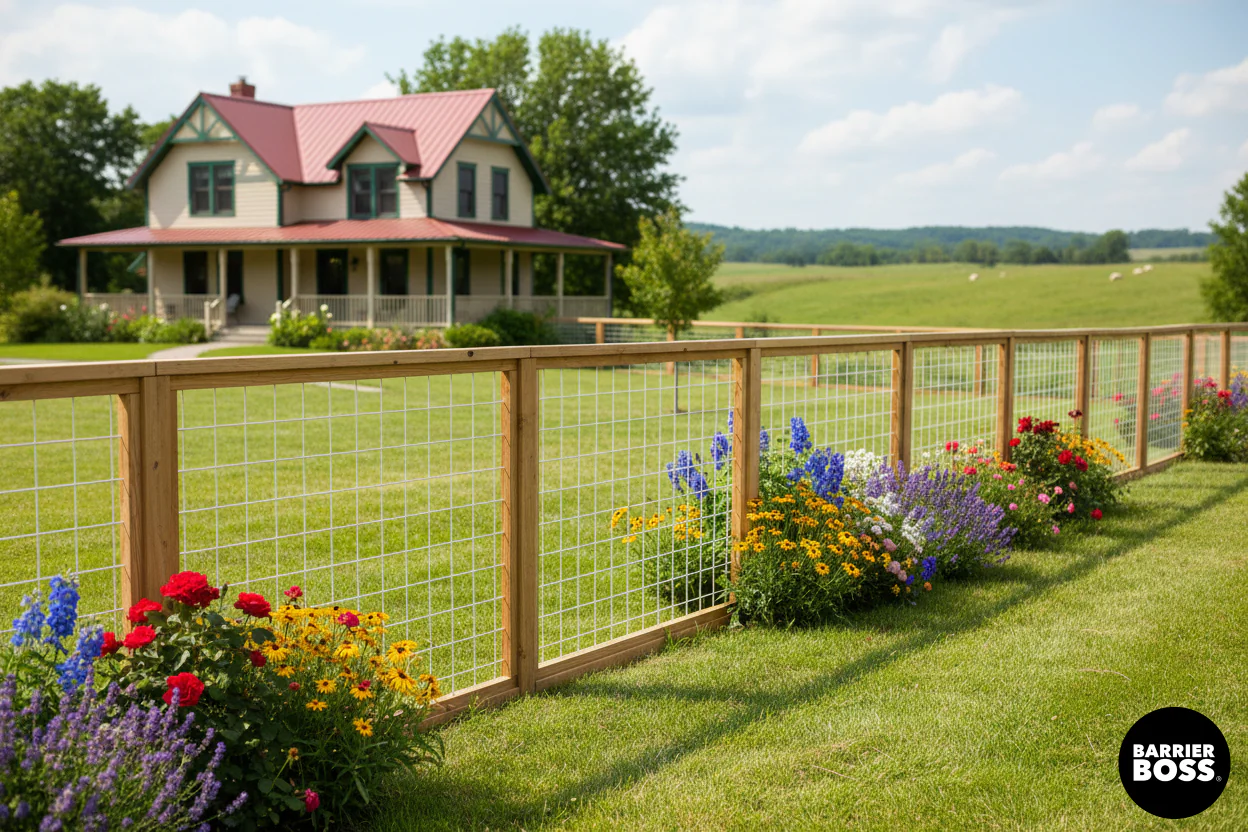 Silver Hog Wire Fence Panels - Image 27