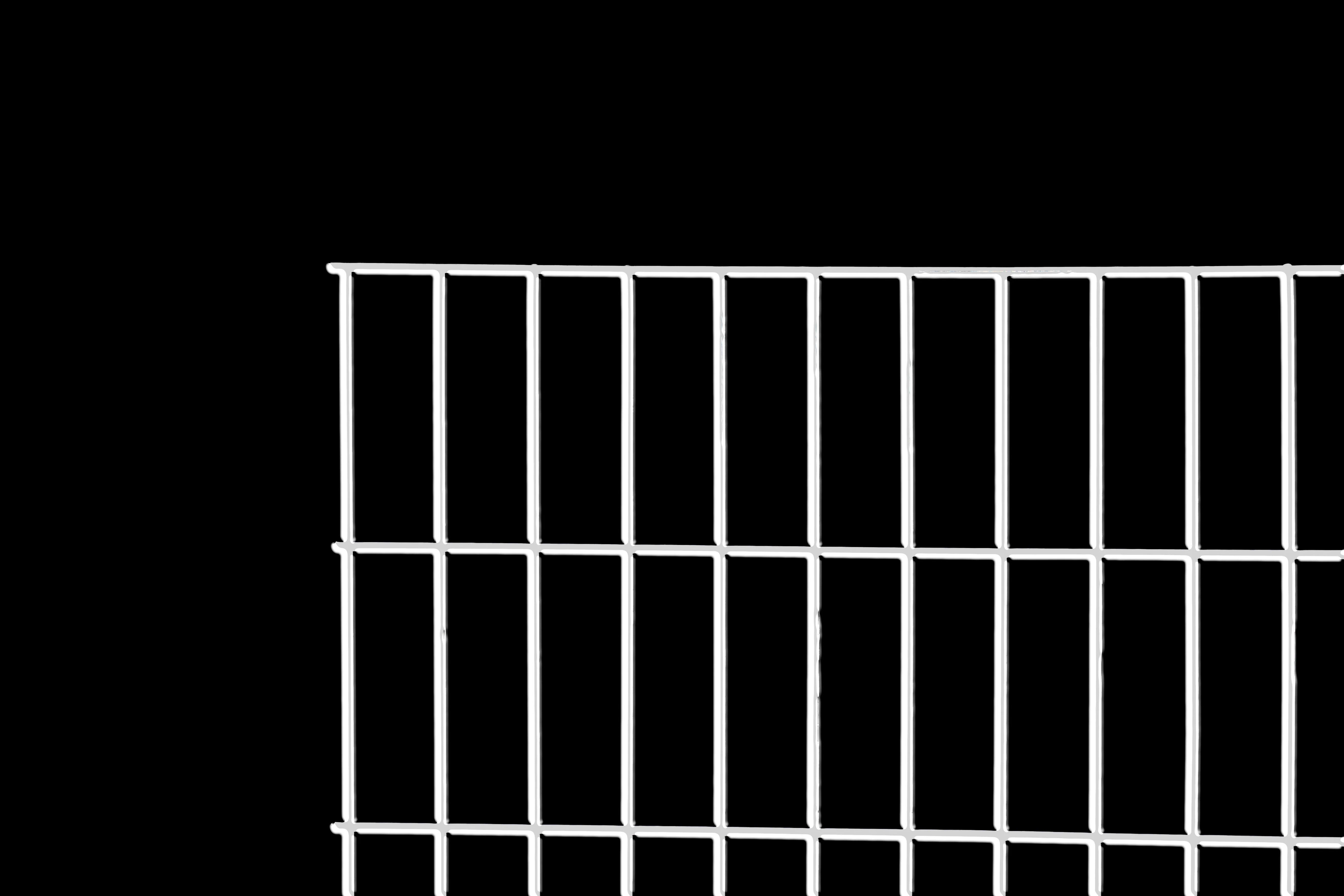 Silver Hog Wire Fence Panels - Image 3