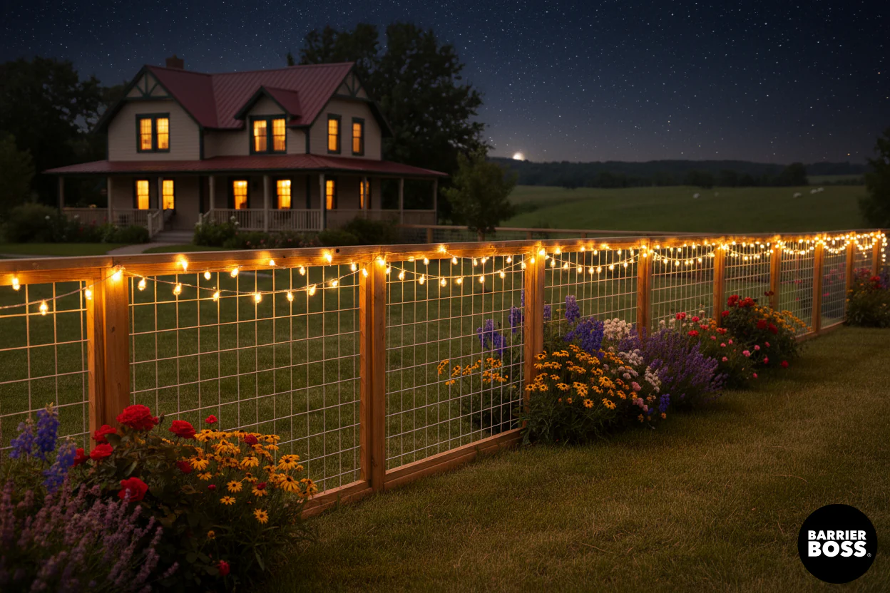 Silver Hog Wire Fence Panels - Image 31