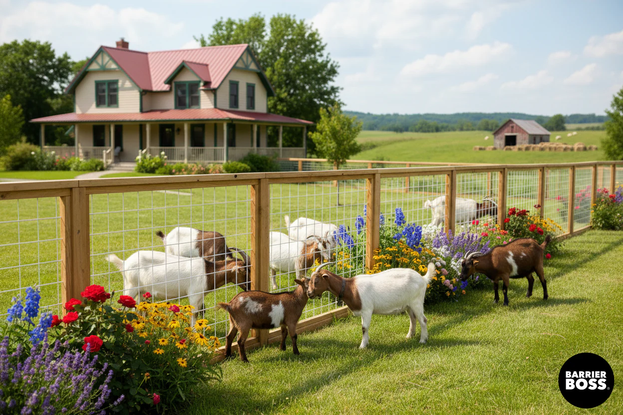 Silver Hog Wire Fence Panels - Image 32