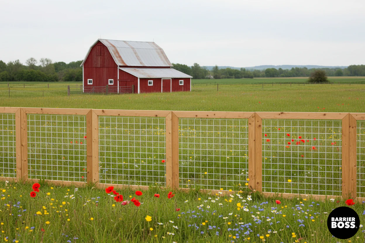 Silver Hog Wire Fence Panels - Image 33