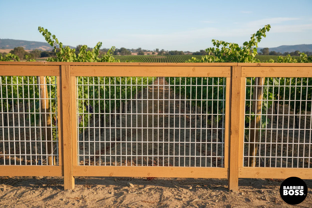 Silver Hog Wire Fence Panels - Image 38