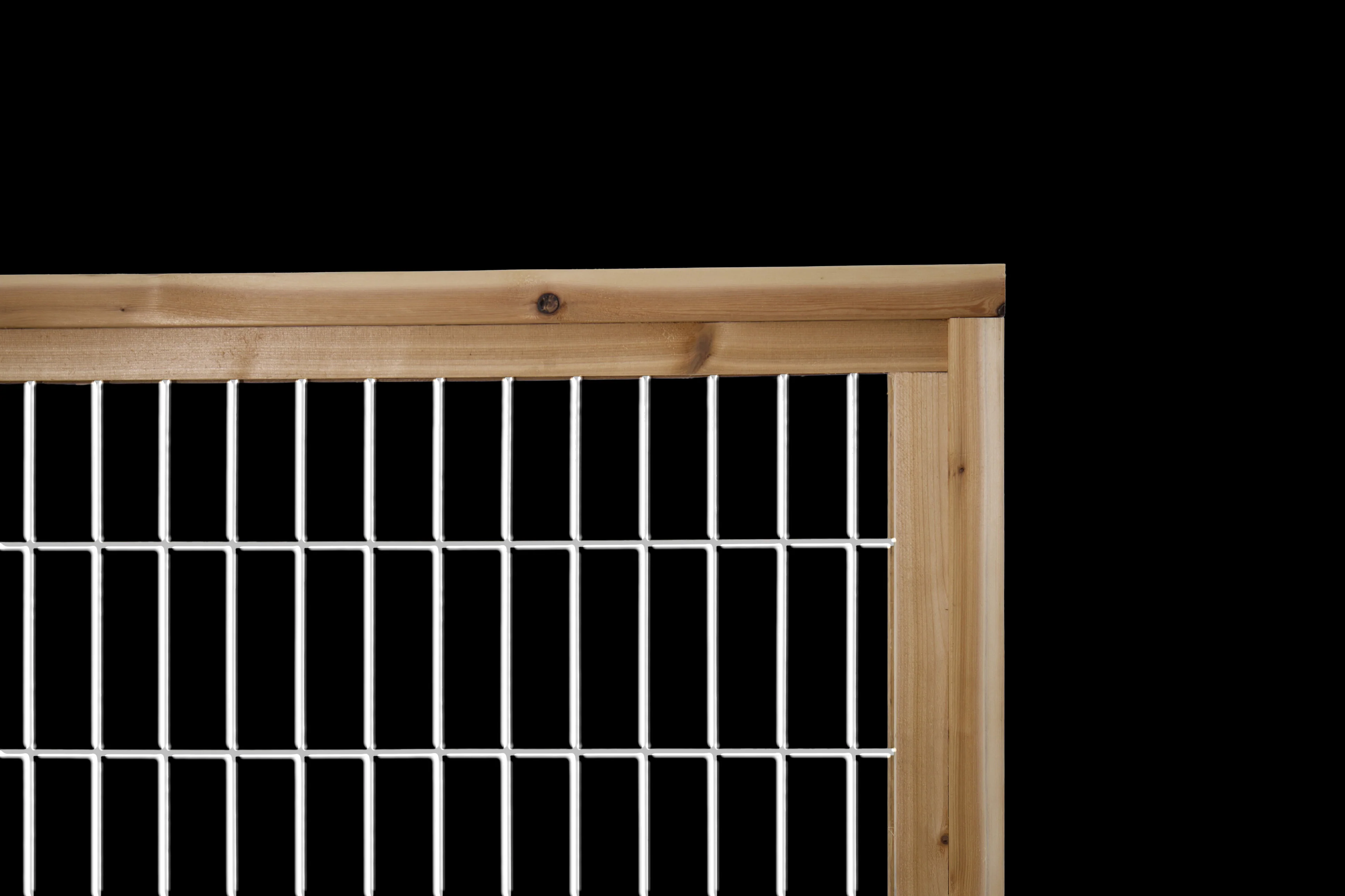 Silver Hog Wire Fence Panels - Image 8