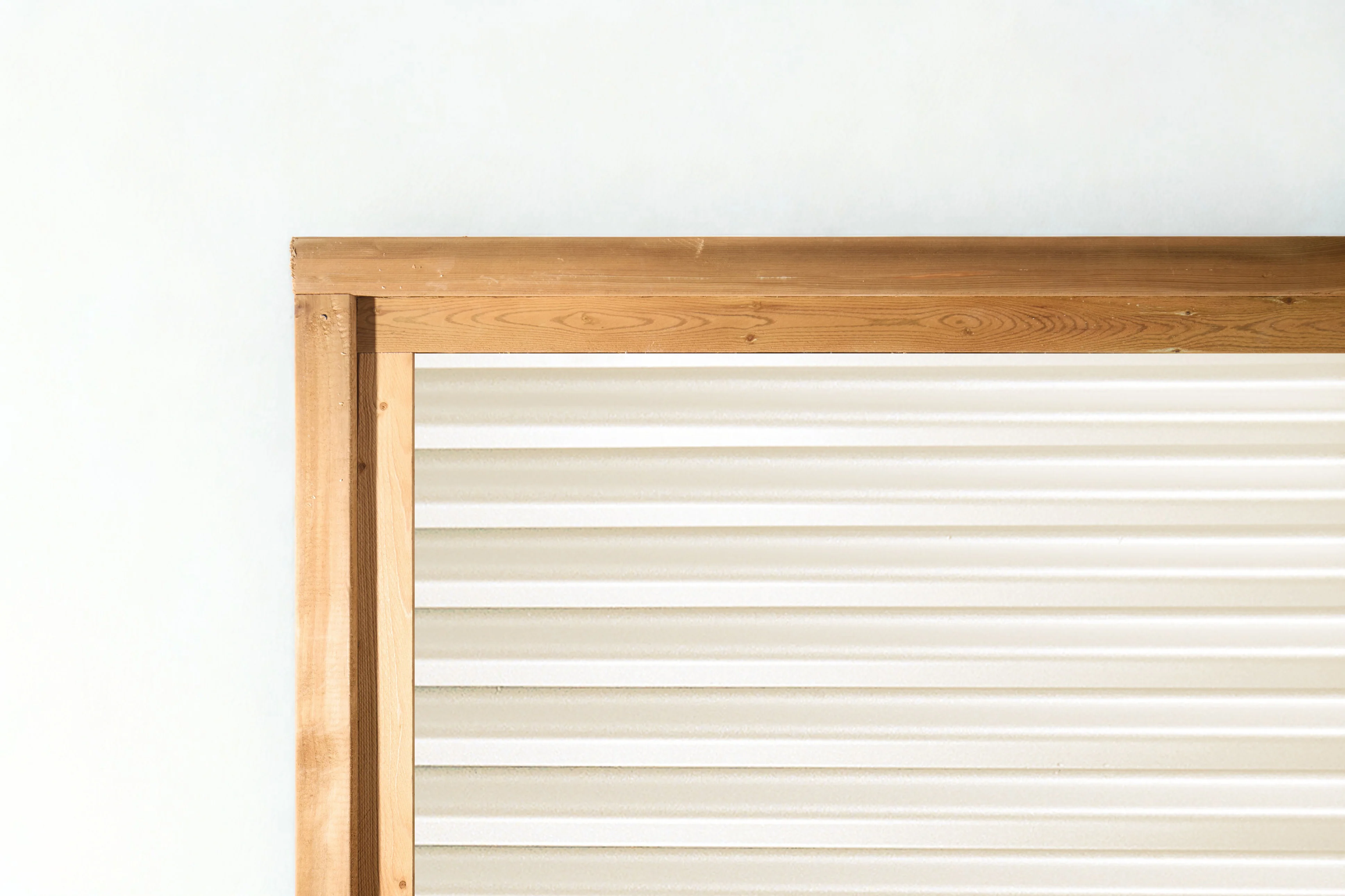 Corrugated Metal Privacy Fence Panels – Treated Wood Frame - Image 21