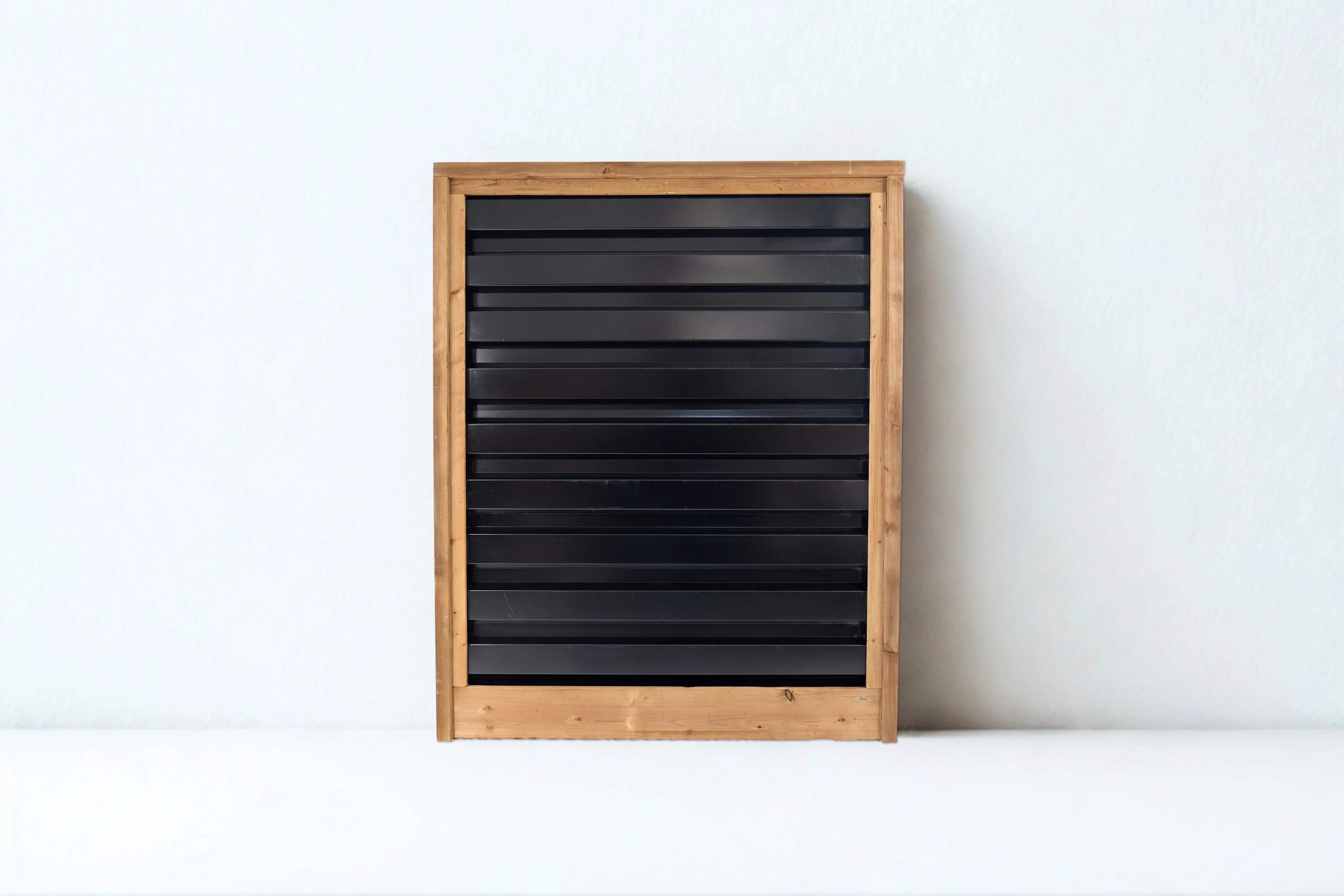 Ribbed Metal Privacy Fence Panels - Treated Wood Frame - Image 11