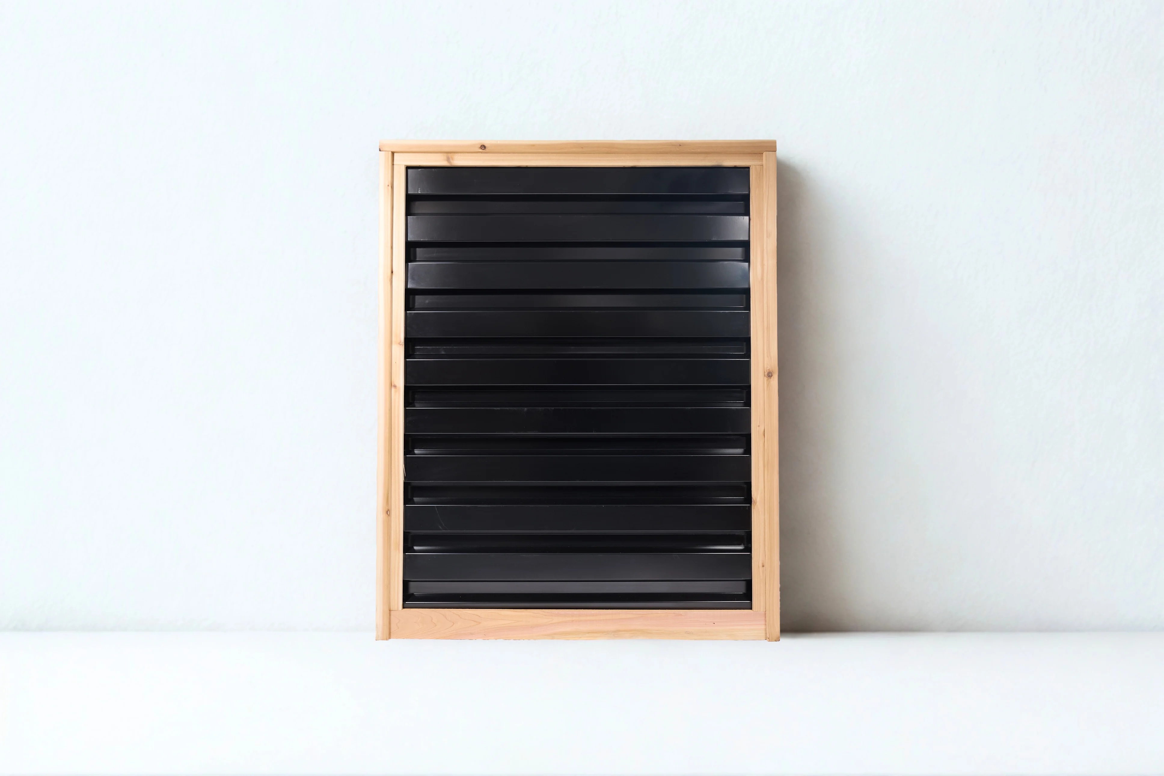 Ribbed Metal Privacy Fence Panels - Cedar Wood Frame - Image 11