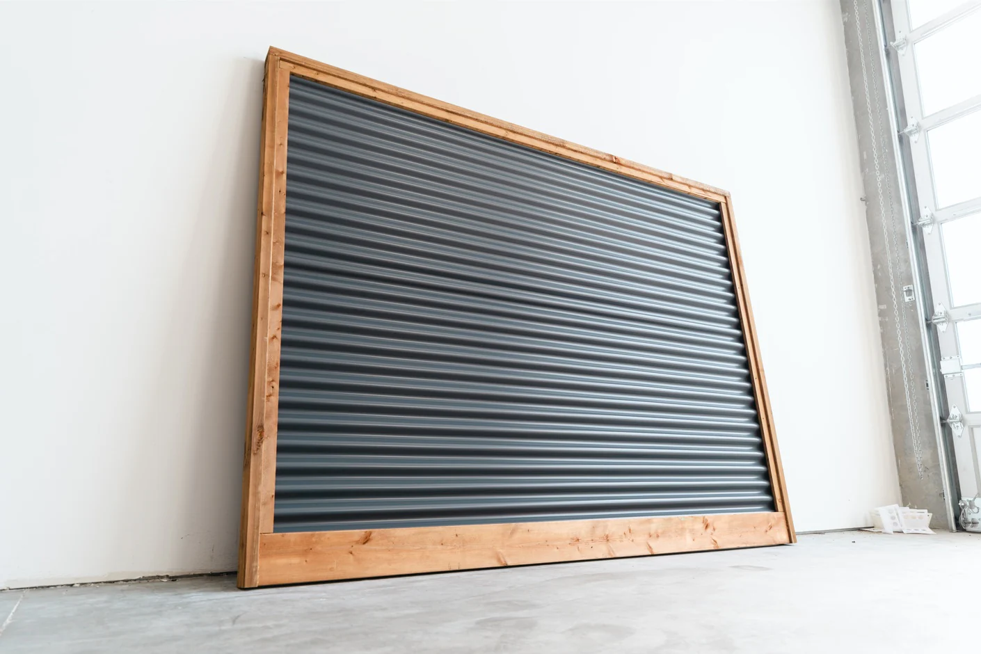 DIY Corrugated Metal Privacy Fence Kit - Treated Wood Frame - Image 58