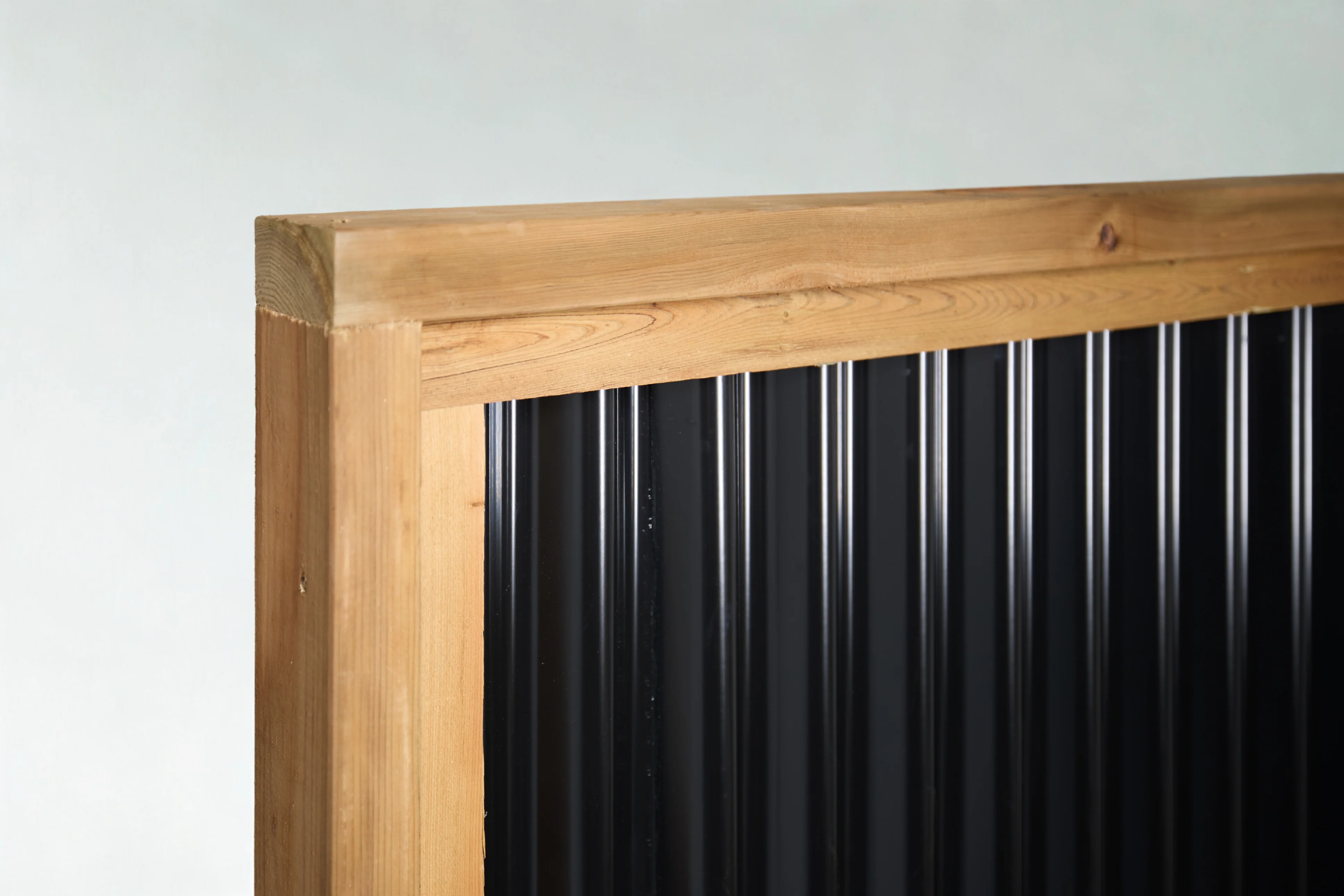 DIY Corrugated Metal Privacy Fence Kit - Treated Wood Frame - Image 59