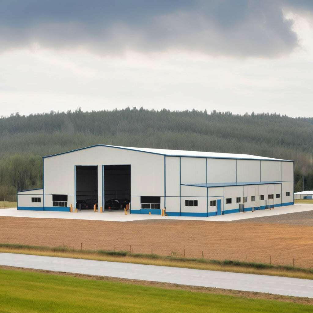 Pre-Fabricated Metal Building - Engineered Steel Structures - Image 9