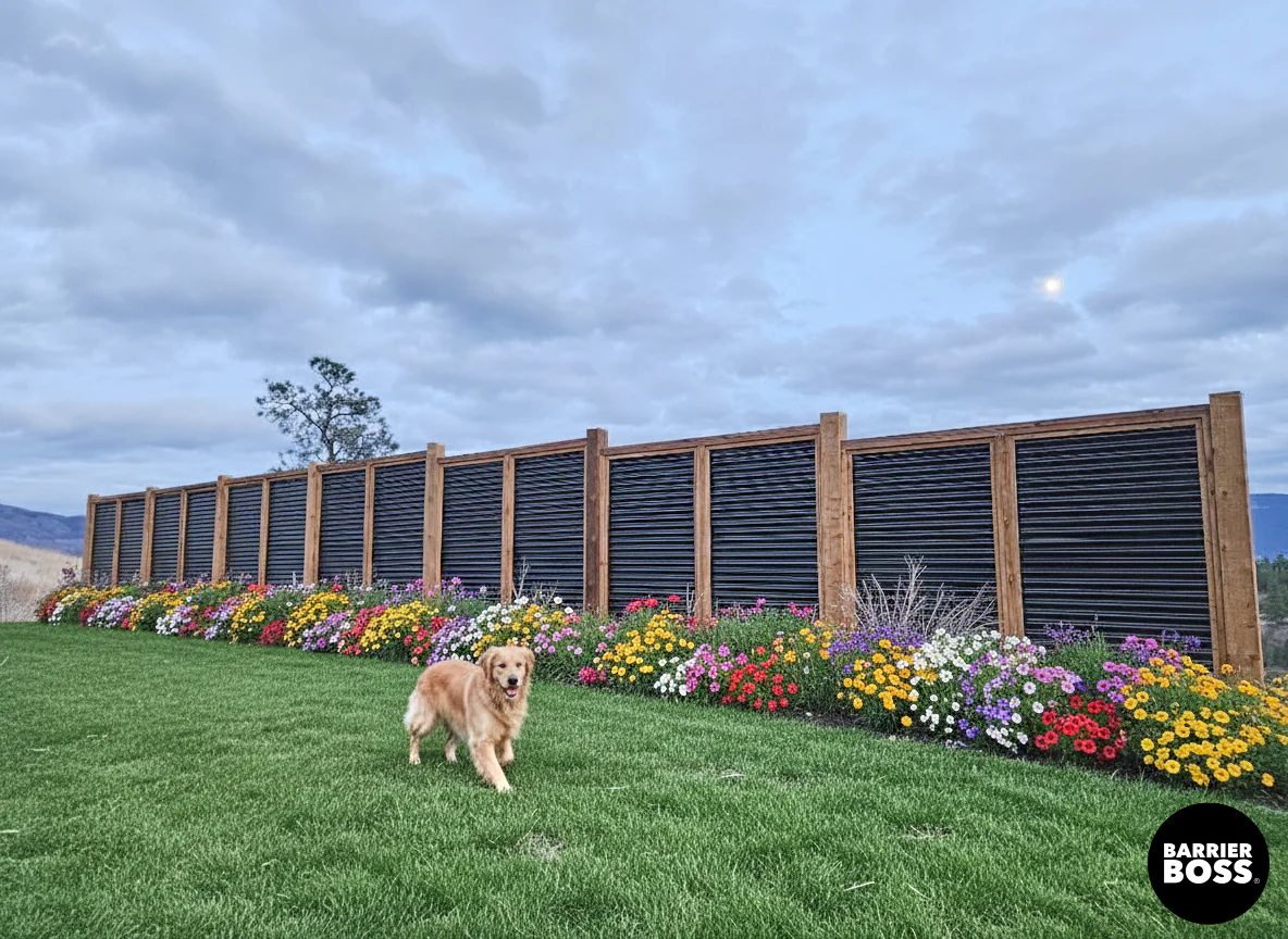 High-Wind Metal Privacy Fence Panels - Image 18