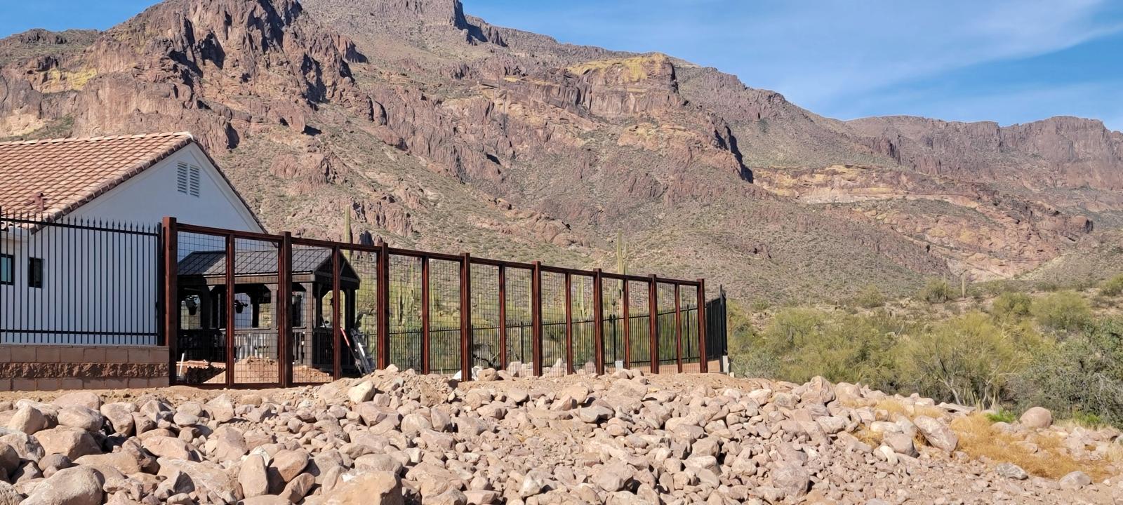 High-Wind Metal Privacy Fence Panels - Image 35