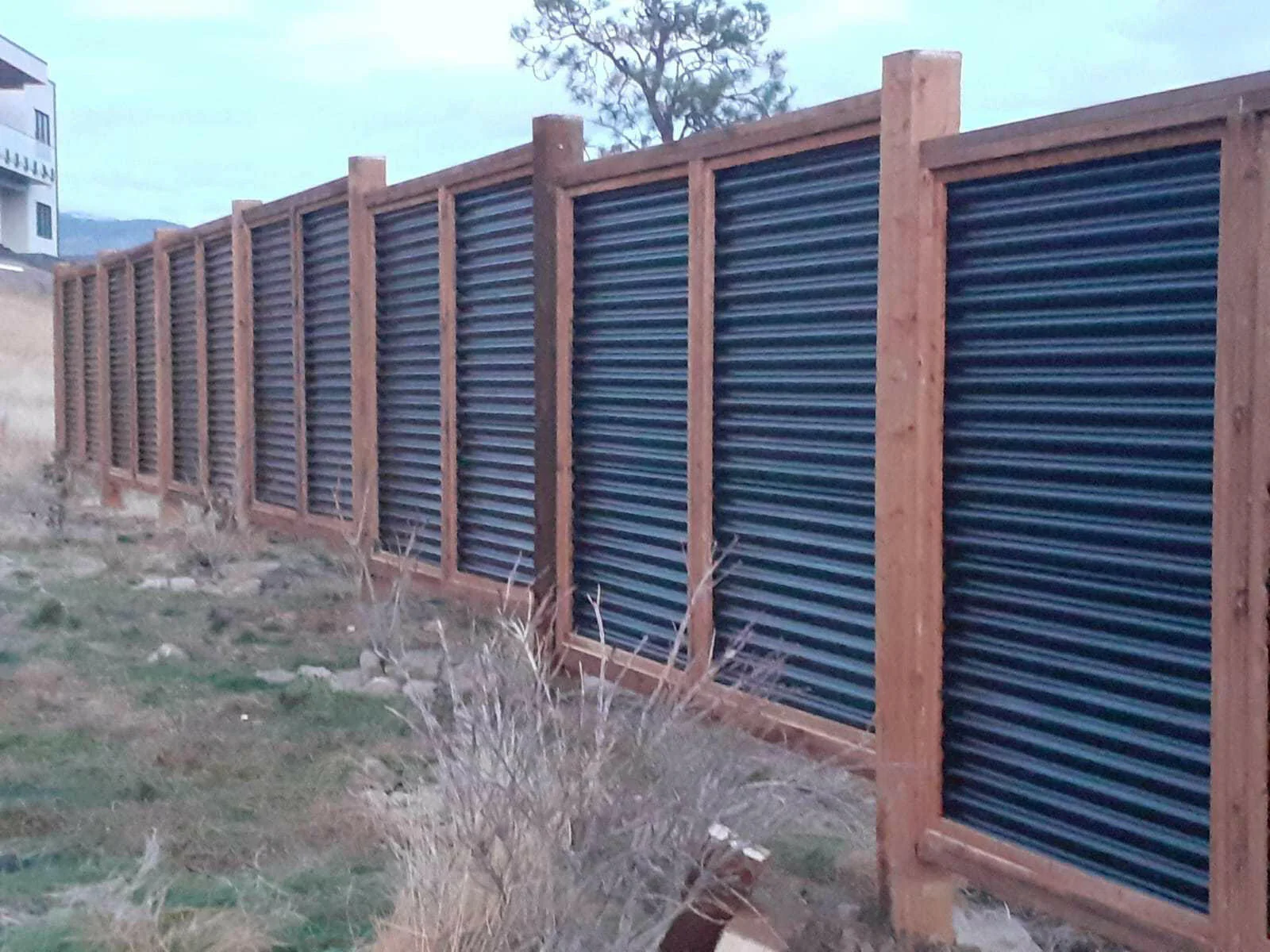 High-Wind Metal Privacy Fence Panels - Image 39