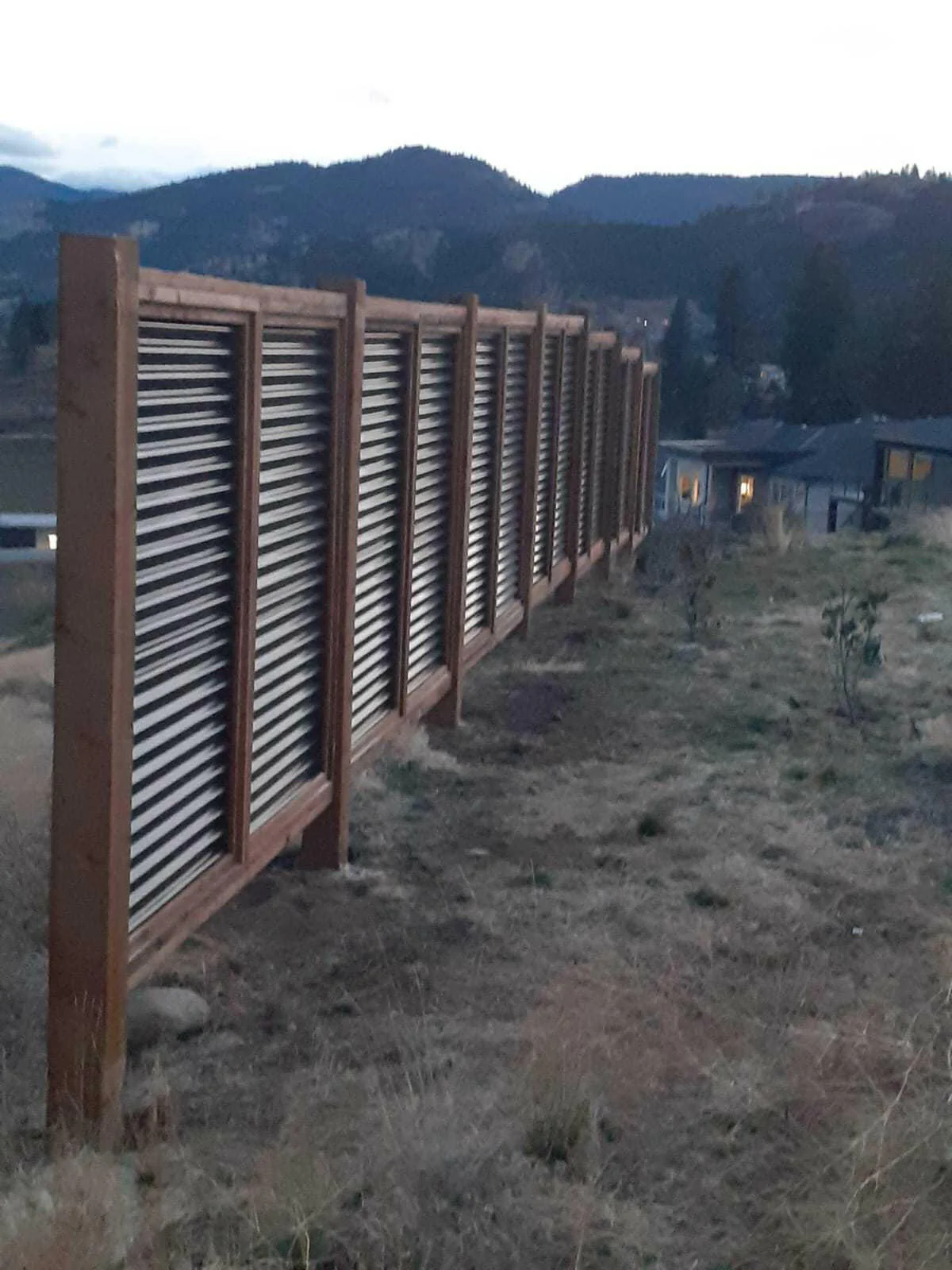 High-Wind Metal Privacy Fence Panels - Image 40