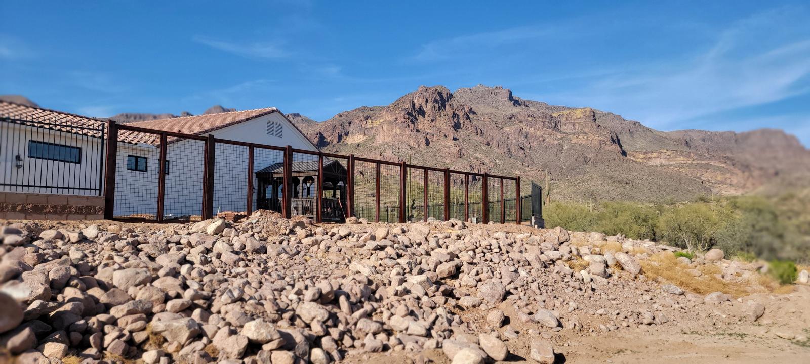 High-Wind Metal Privacy Fence Panels - Image 48